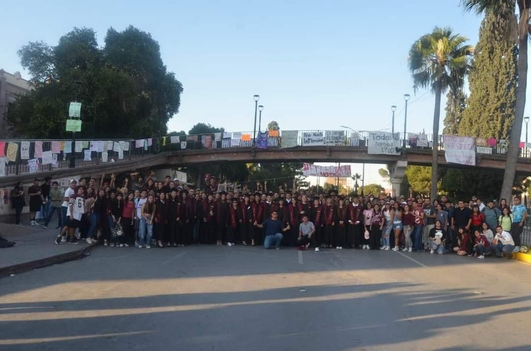 Surgen problemas internos en manifestación del Tec