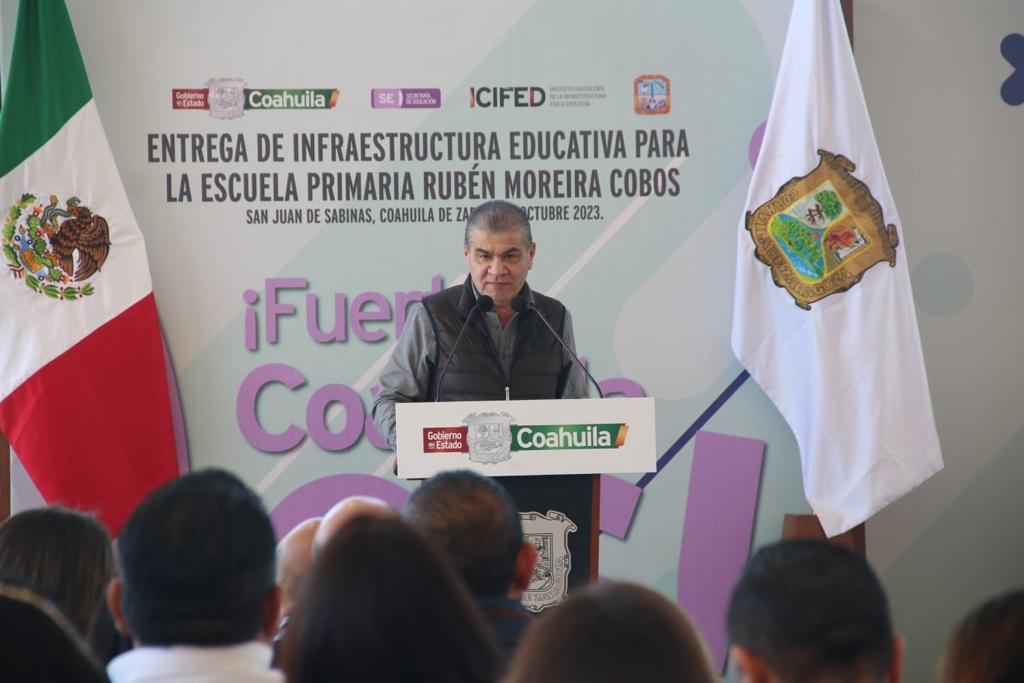 Entrega MARS obras de infraestructura en la Carbonífera por más de 18 mdp
