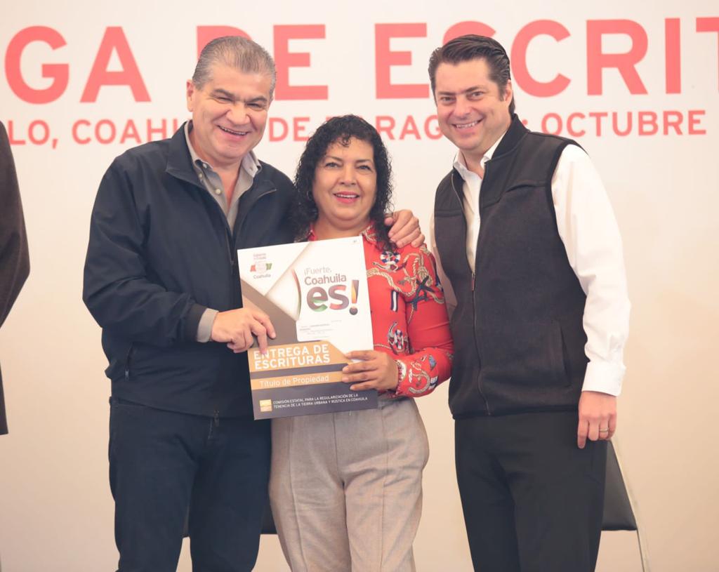 Cerrará MARS administración con 103 mil escrituras entregadas