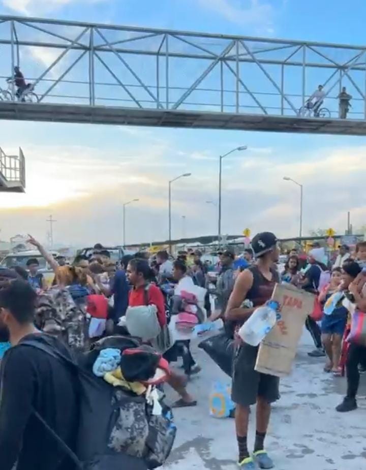 Sigue llegada de cientos de migrantes a Torreón 