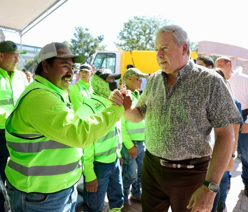Destaca alcalde el mantenimiento a Saltillo