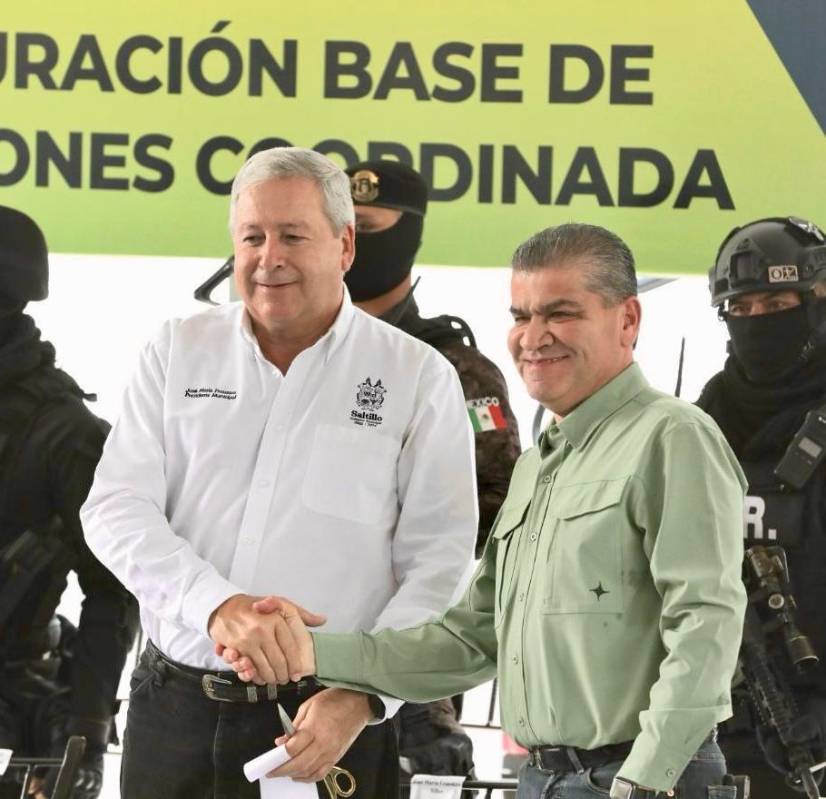 En Saltillo trabajamos a diario por la seguridad: Chema Fraustro