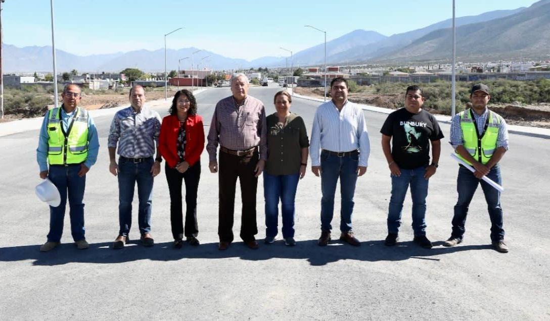 Supervisa Chema Fraustro puente vehicular Zaragoza-Mirasierra