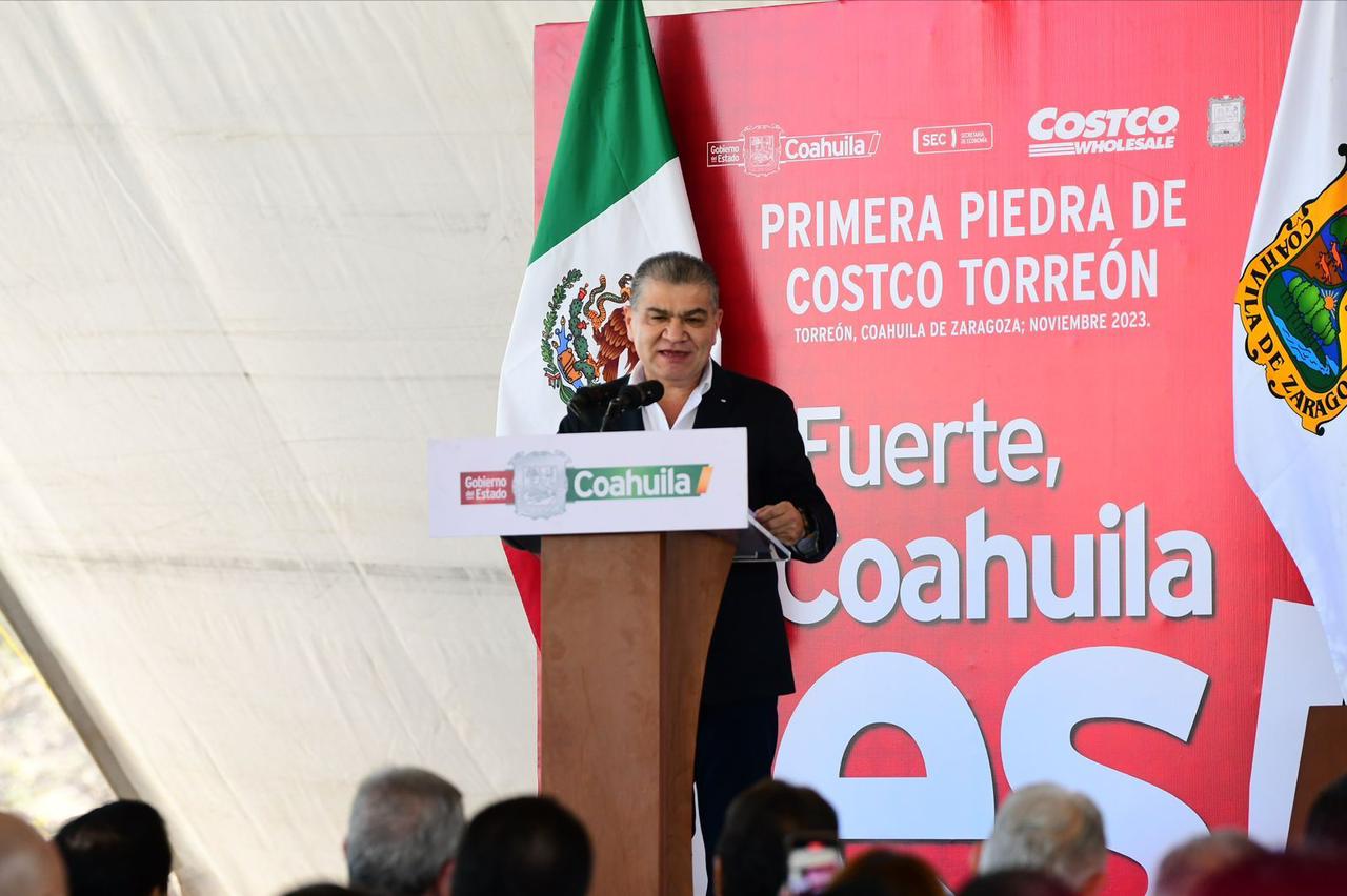 Coloca MARS primera piedra de Costco Torreón