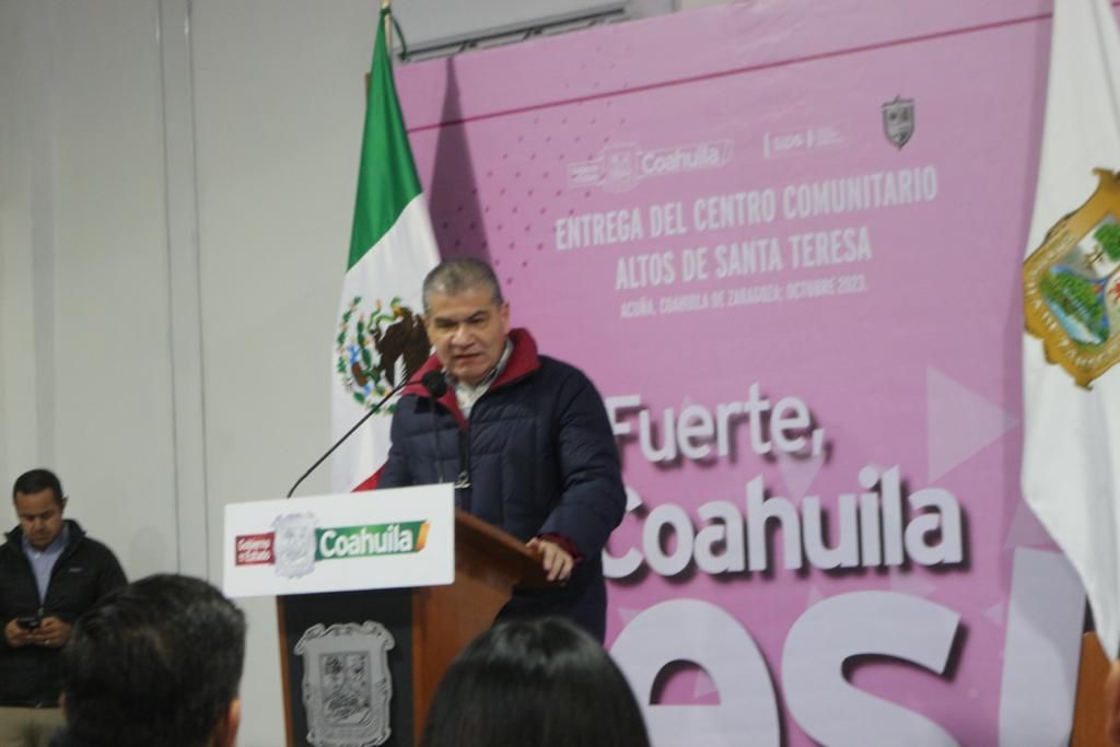 Entrega MARS obras por 13.4 millones de pesos en Acuña