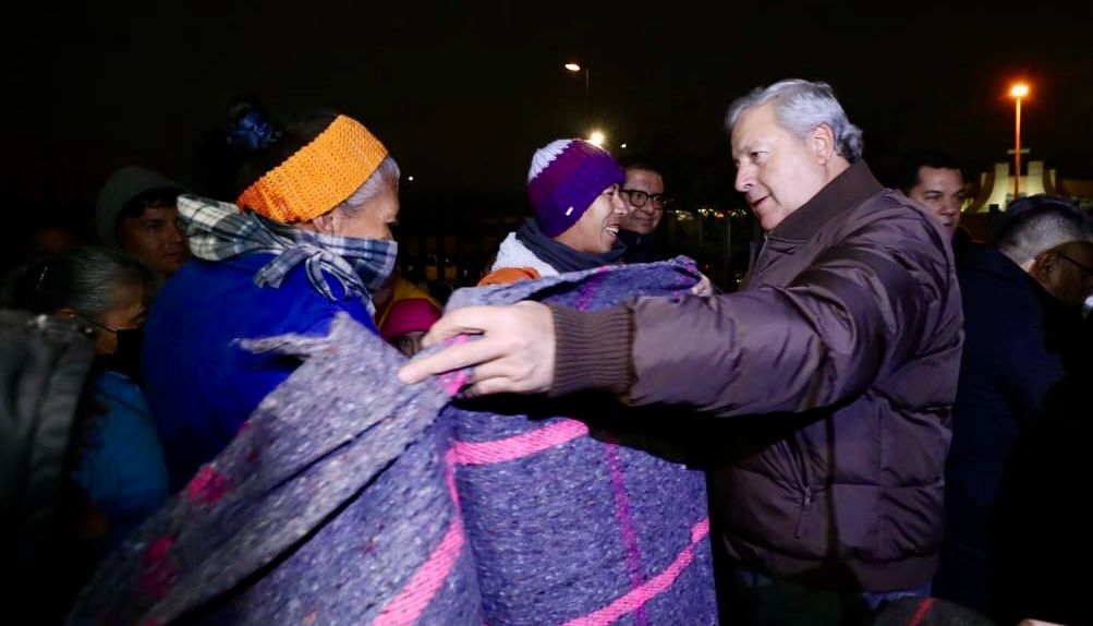 Coordina Chema Fraustro acciones del Operativo Abrigo