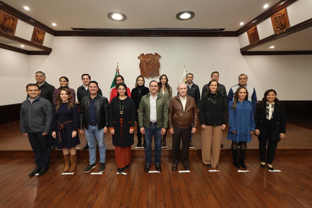 Se reúne Gobernador con los diputados  de la Alianza Ciudadana por la Seguridad