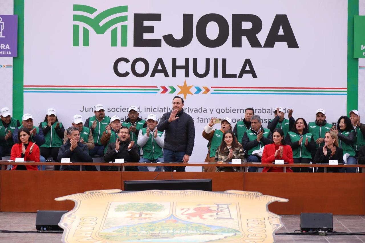 Con la estrategia Mejora, Coahuila va pa’ delante