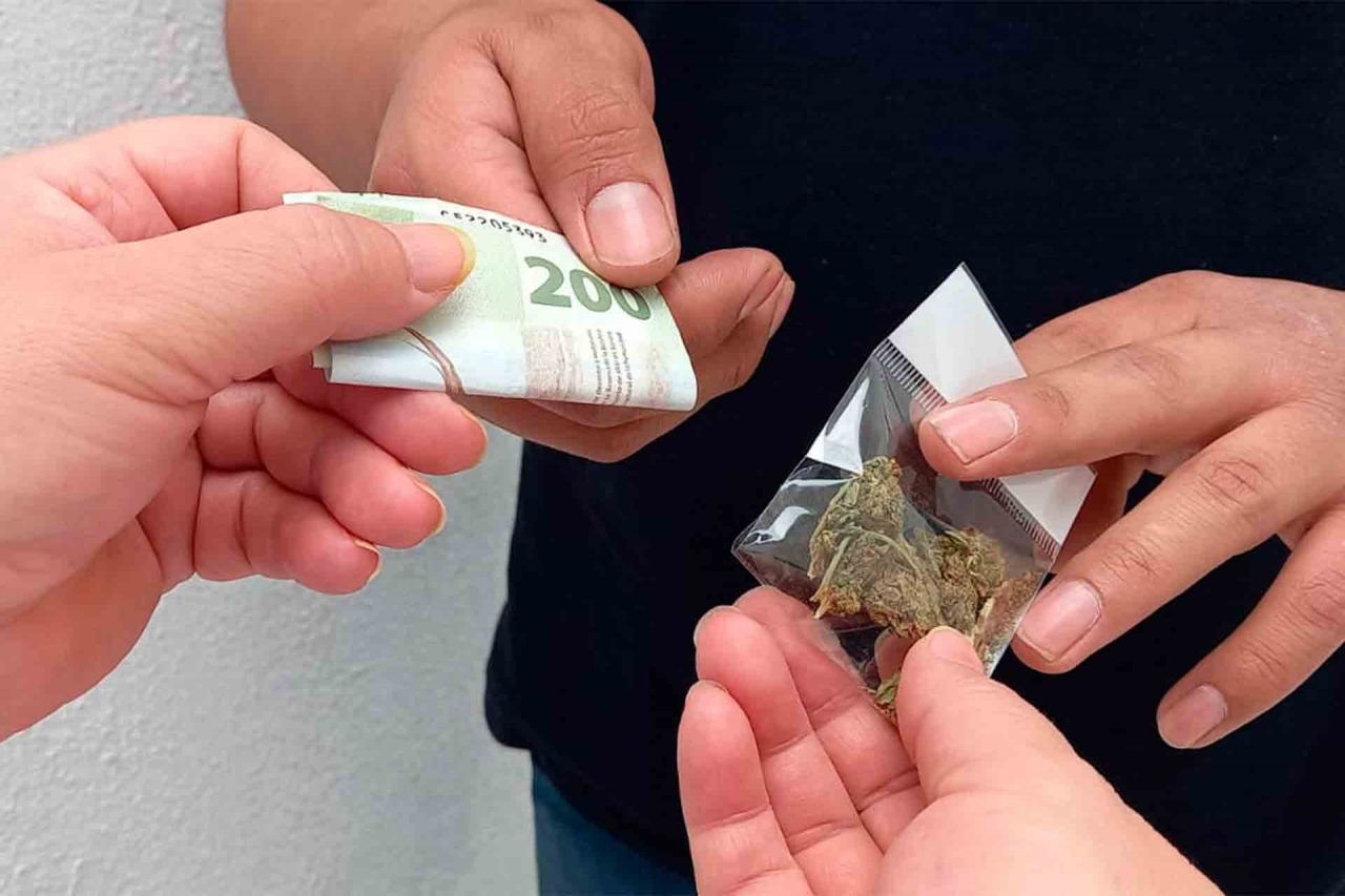 Por narcomenudeo, 76% de los delitos