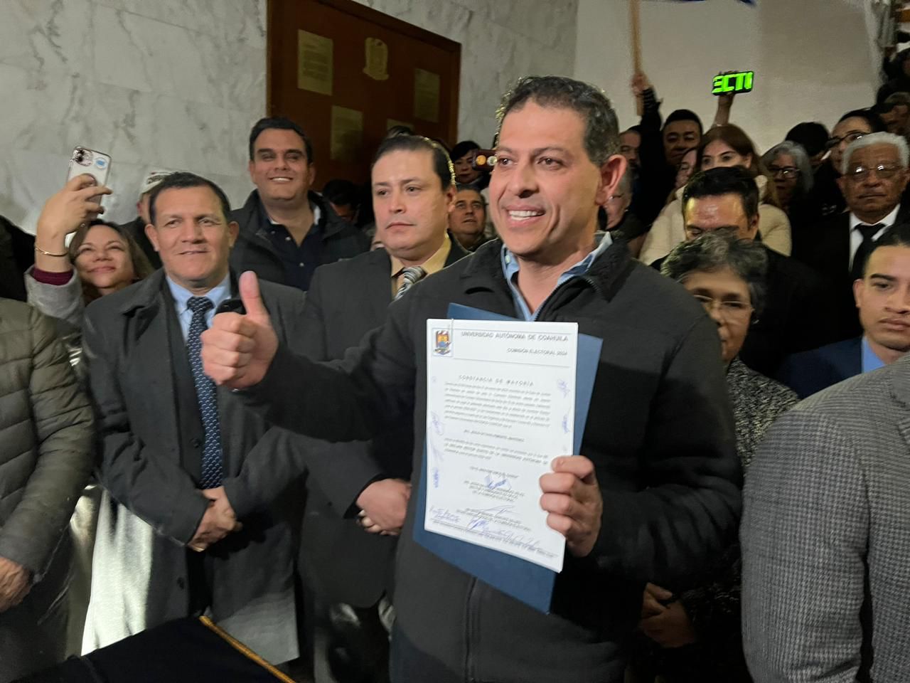 Es Octavio nuevo rector 