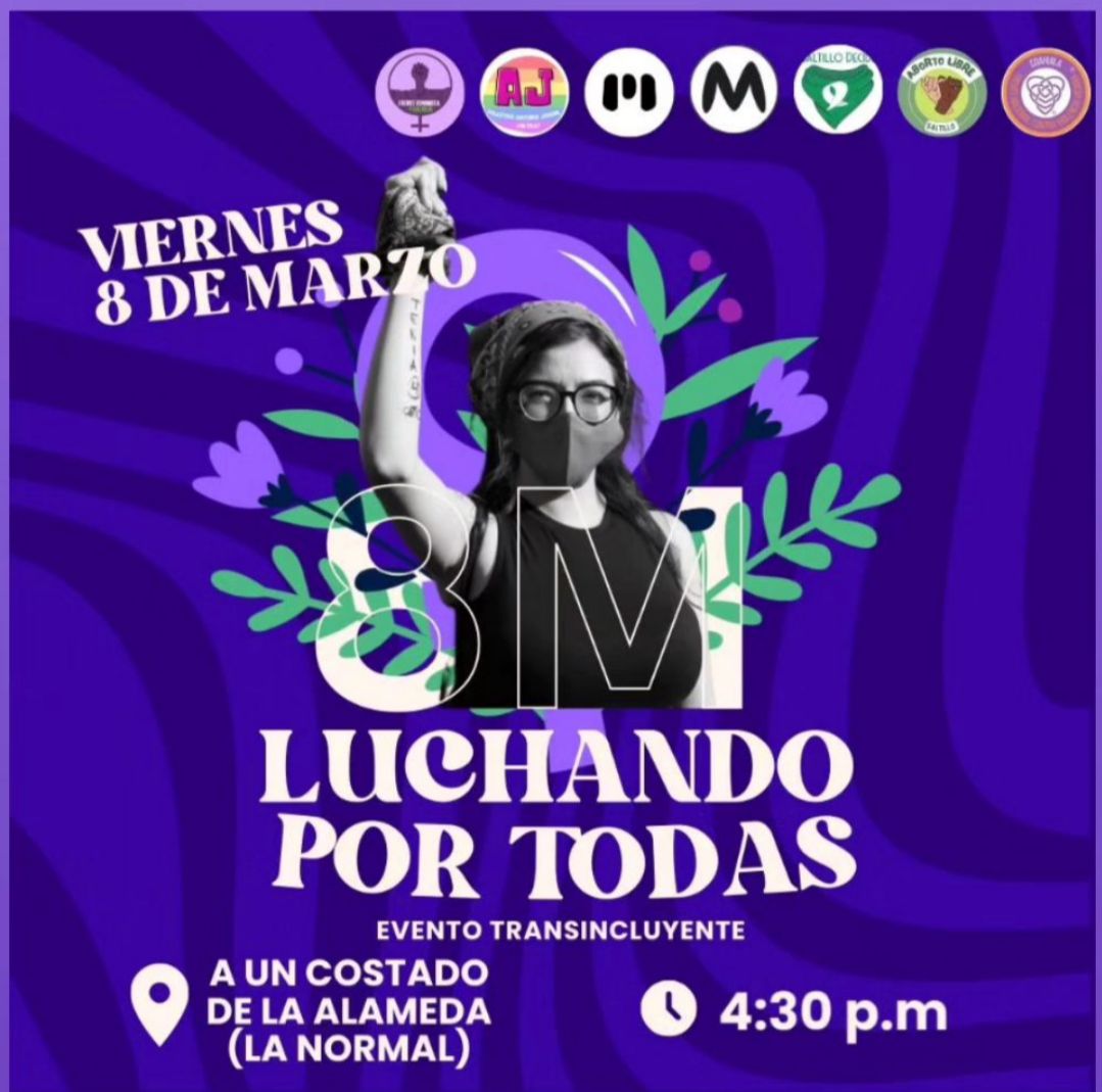 Habrá dos marchas de mujeres en la capital