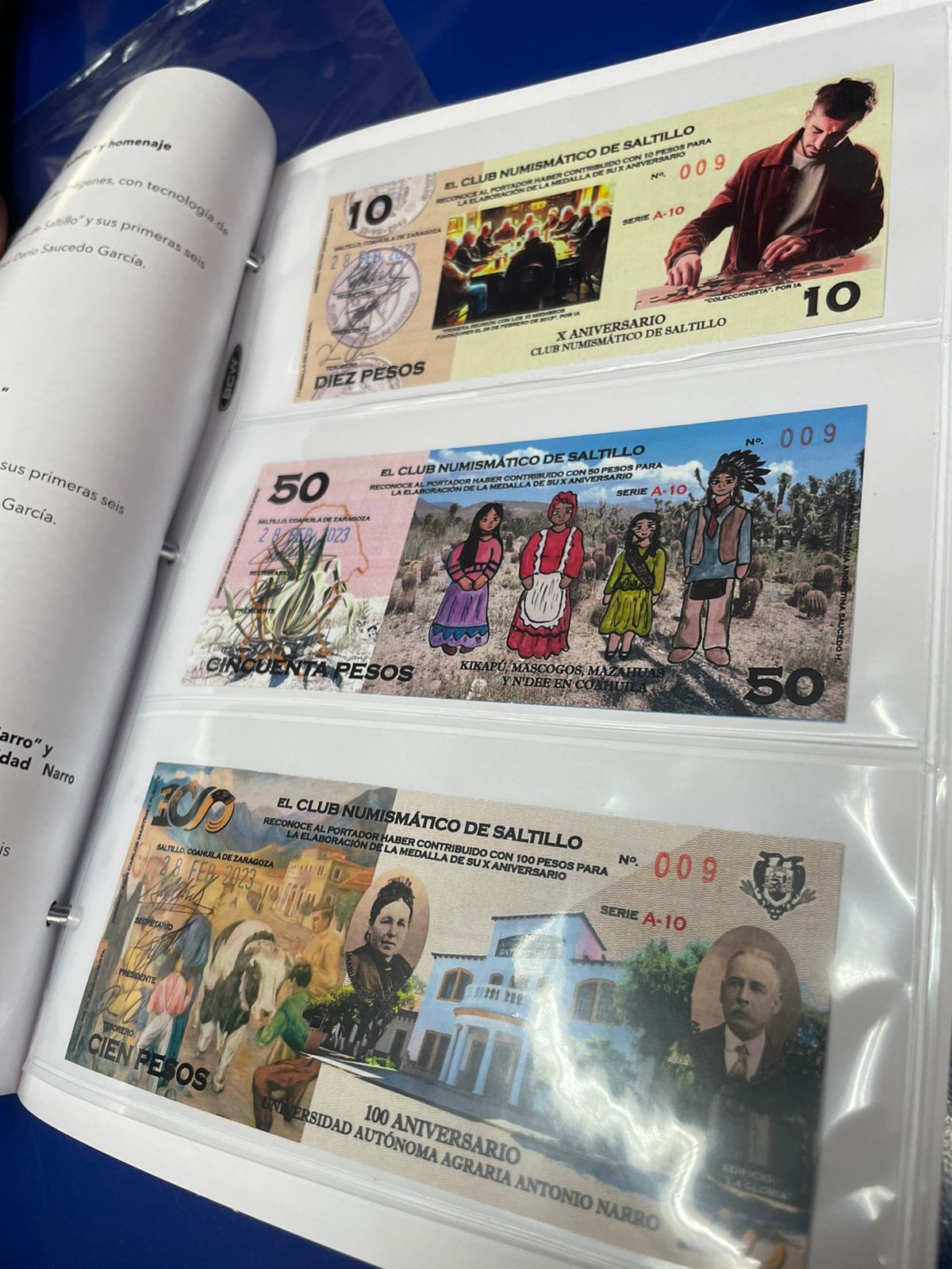 Invitan a sumarse al club de numismática en Saltillo