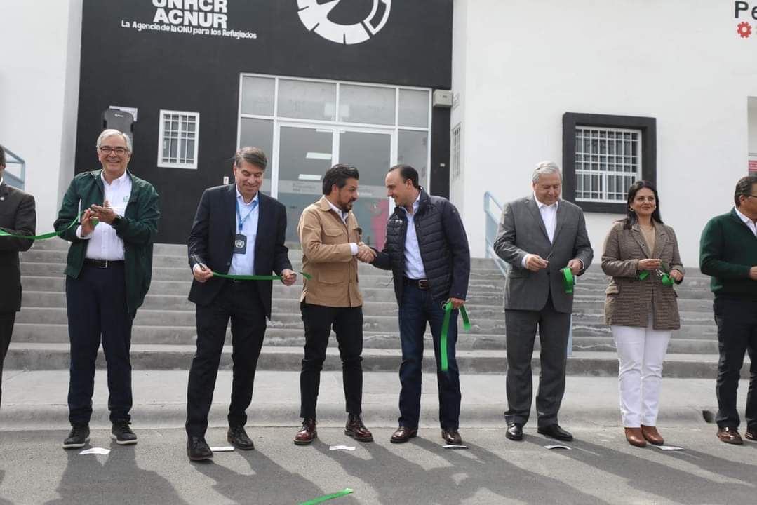 IMSS, Gobierno de Coahuila, Canacintra y ACNUR inauguran guardería para hijos de personas refugiadas