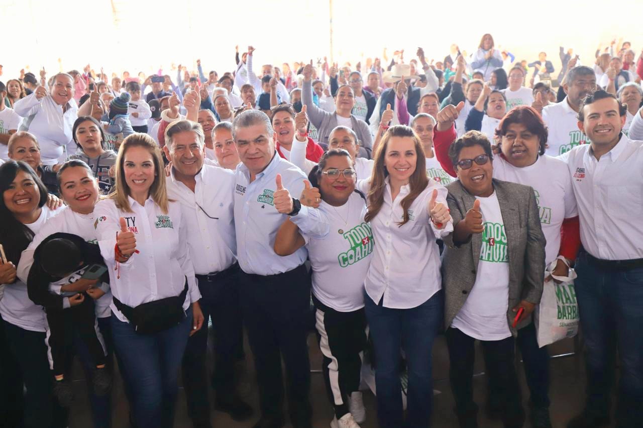 Vamos a pelear por un presupuesto justo para Coahuila: Riquelme y María Bárbara