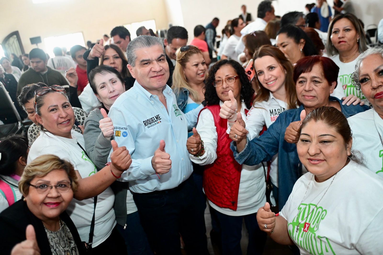 Buscan Riquelme y María Bárbara gestionar fondos para apuntalar seguridad, empleo y desarrollo