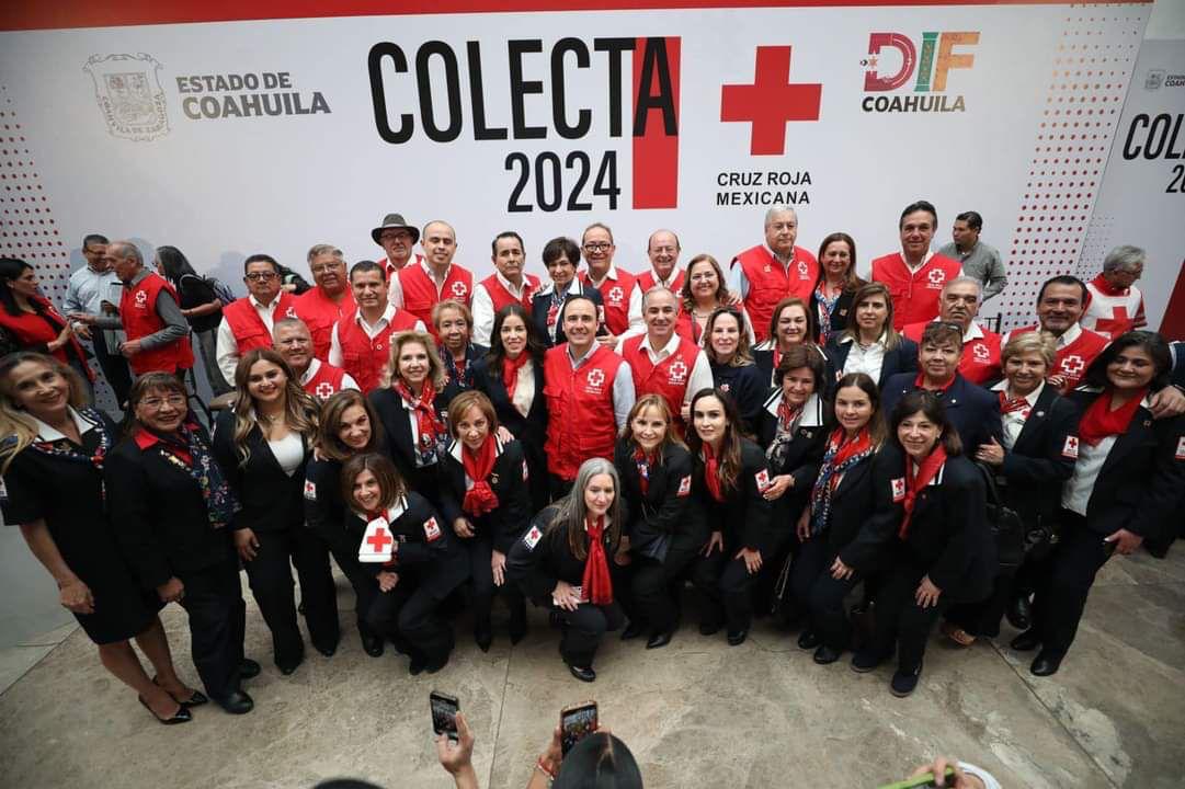 Arranca colecta anual de la Cruz Roja 2024