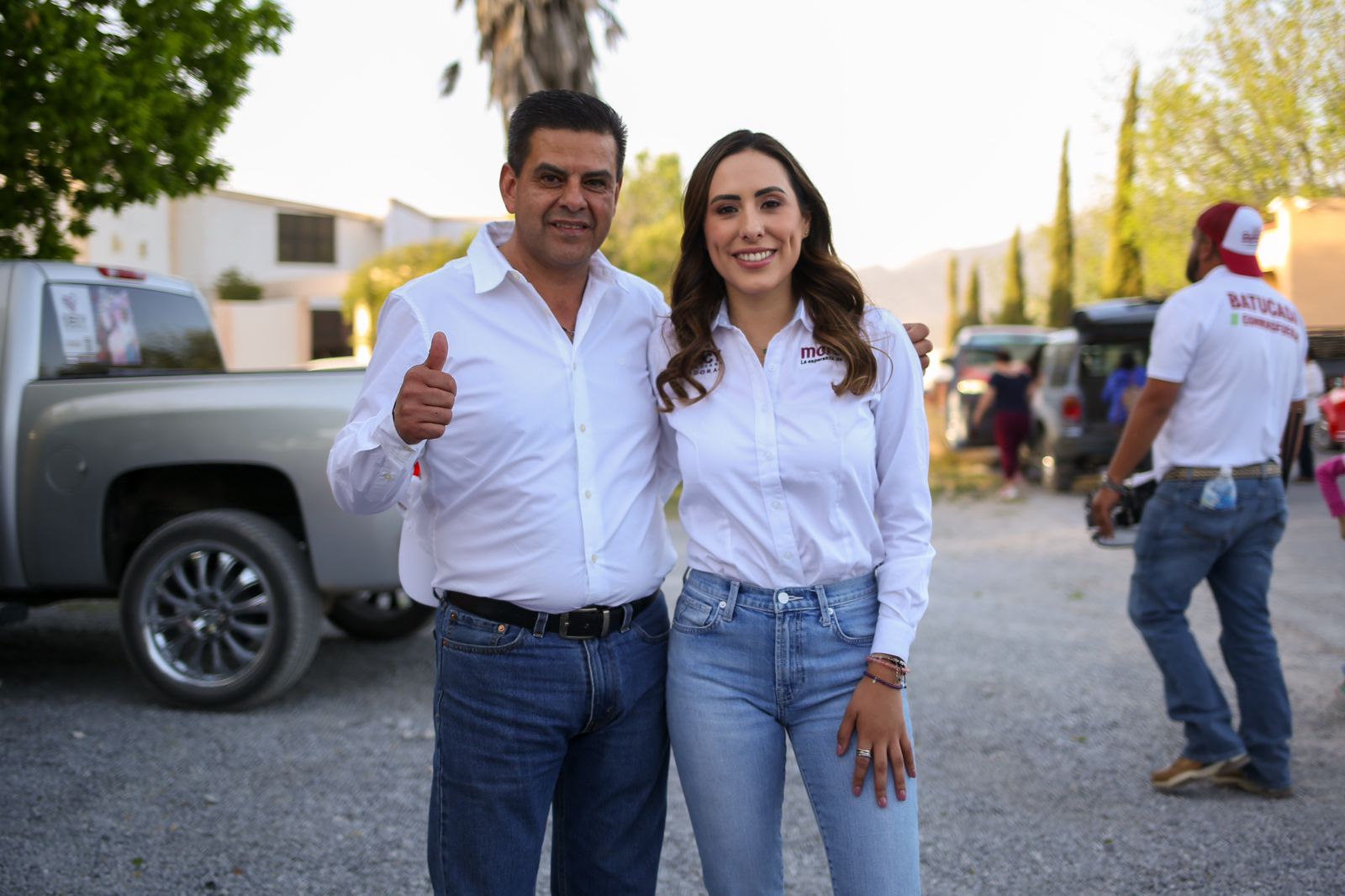 Arteaga se pintará de guinda: Cecilia Guadiana