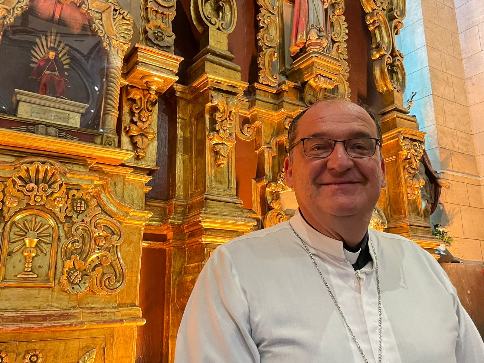 Filtraron sin permiso el video de robo a iglesia: Obispo