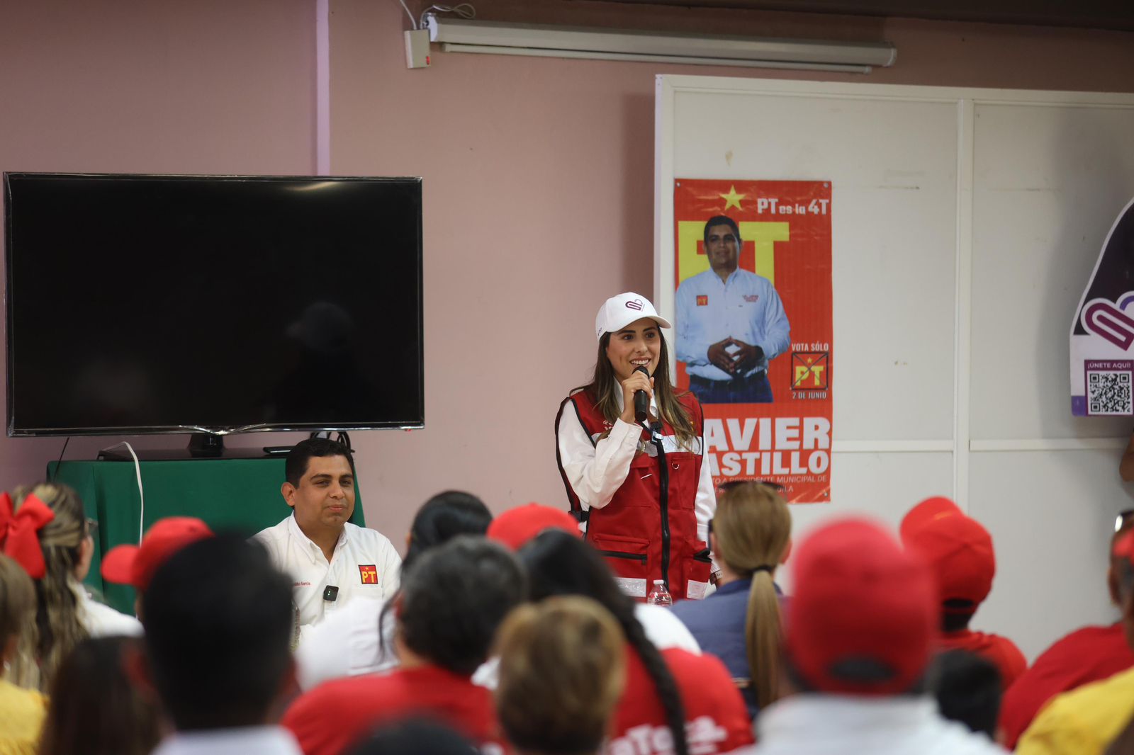 Cecilia Guadiana promueve el Plan C en Candela y Frontera