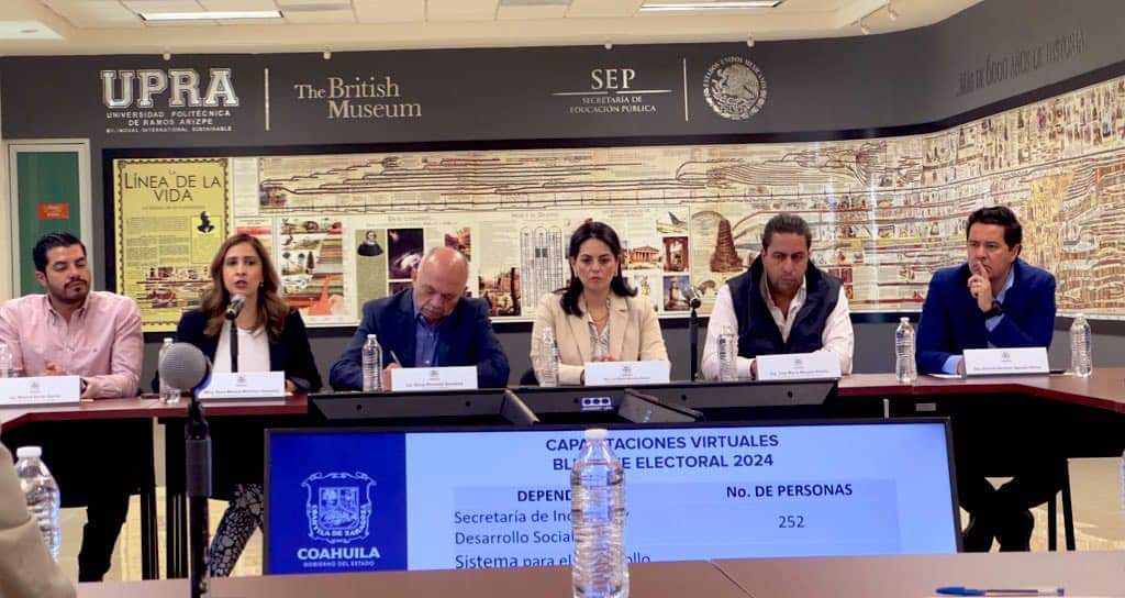 Trabajan autoridades por un proceso electoral equitativo, transparente y en orden