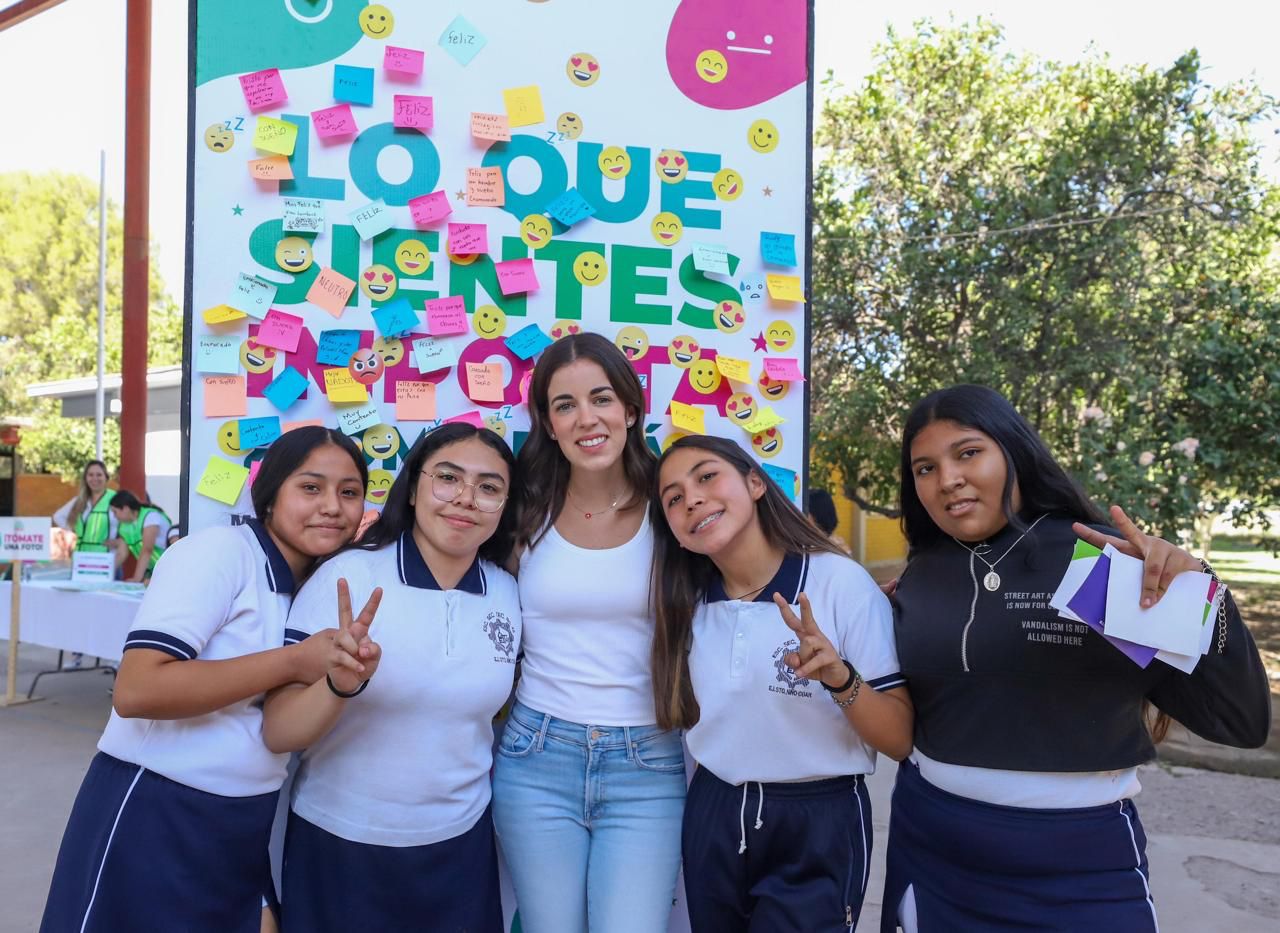 Lleva Inspira Coahuila brigadas de salud mental y prevención de adicciones a escuelas