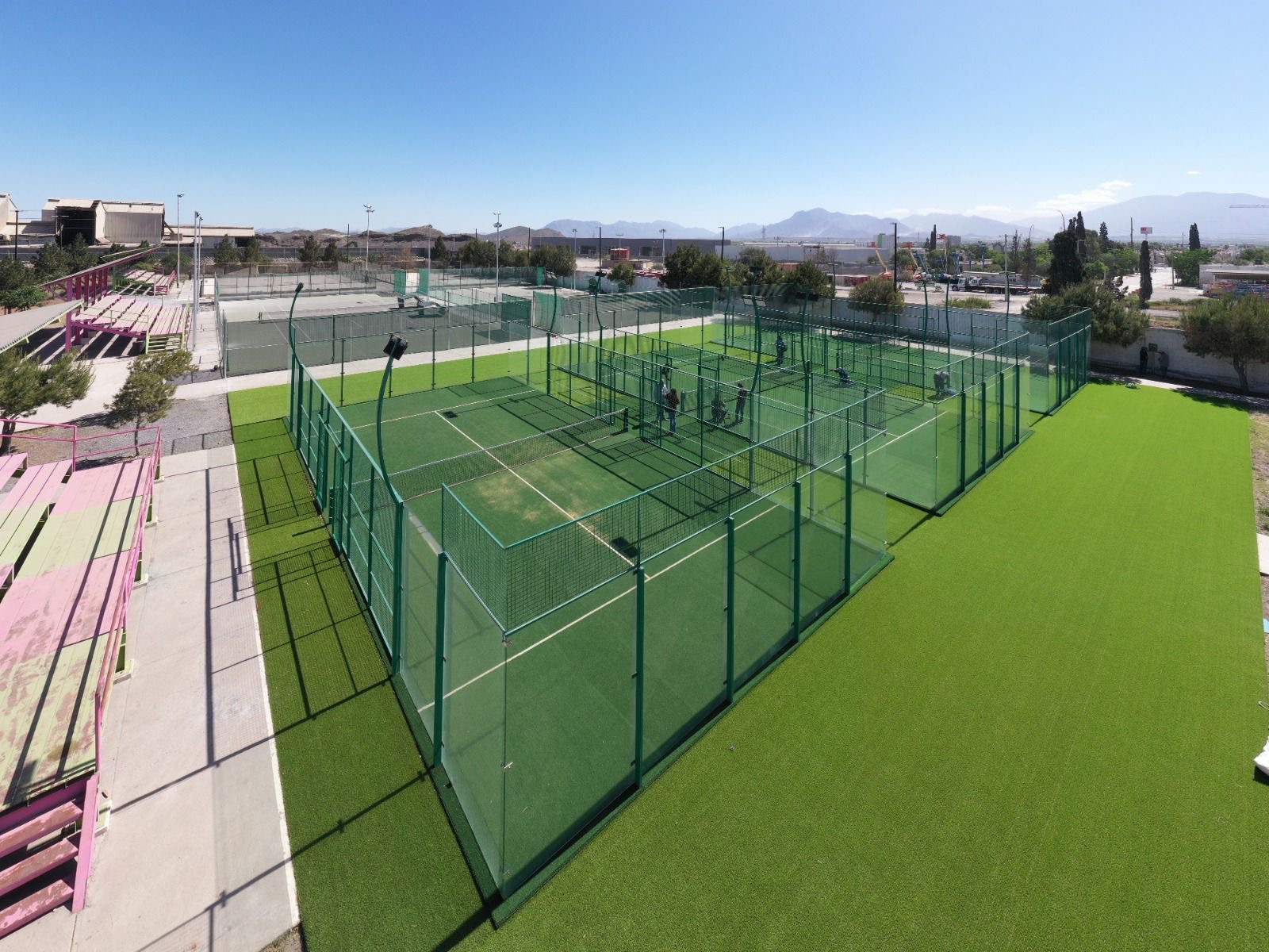 Abrirán academia de Pádel en el Biblioparque Norte