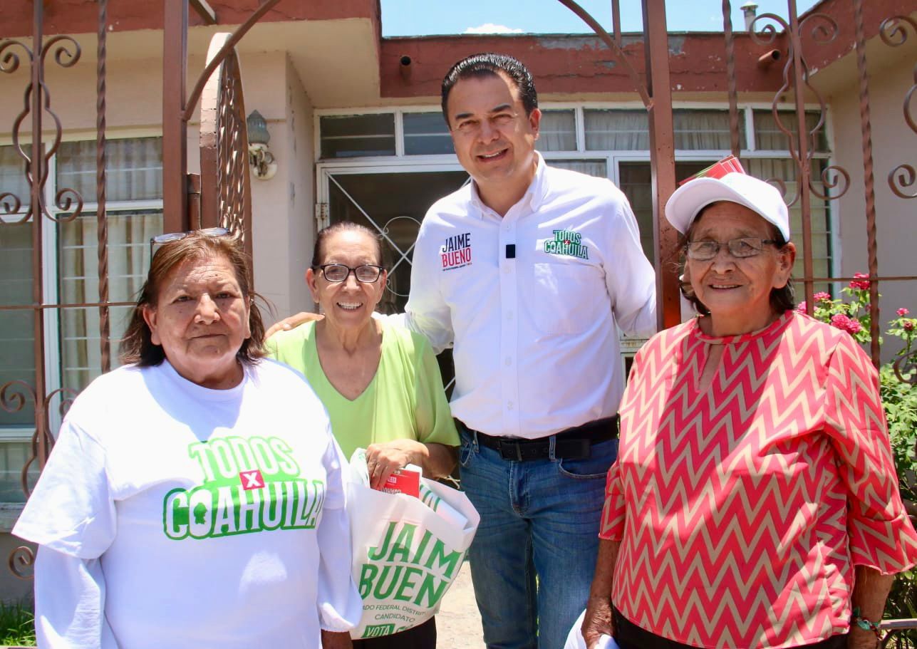 Vamos a fortalecer los beneficios de los adultos mayores: Jaime Bueno