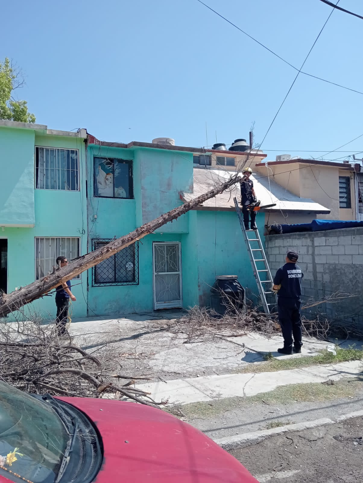 Tromba en Monclova deja severos daños