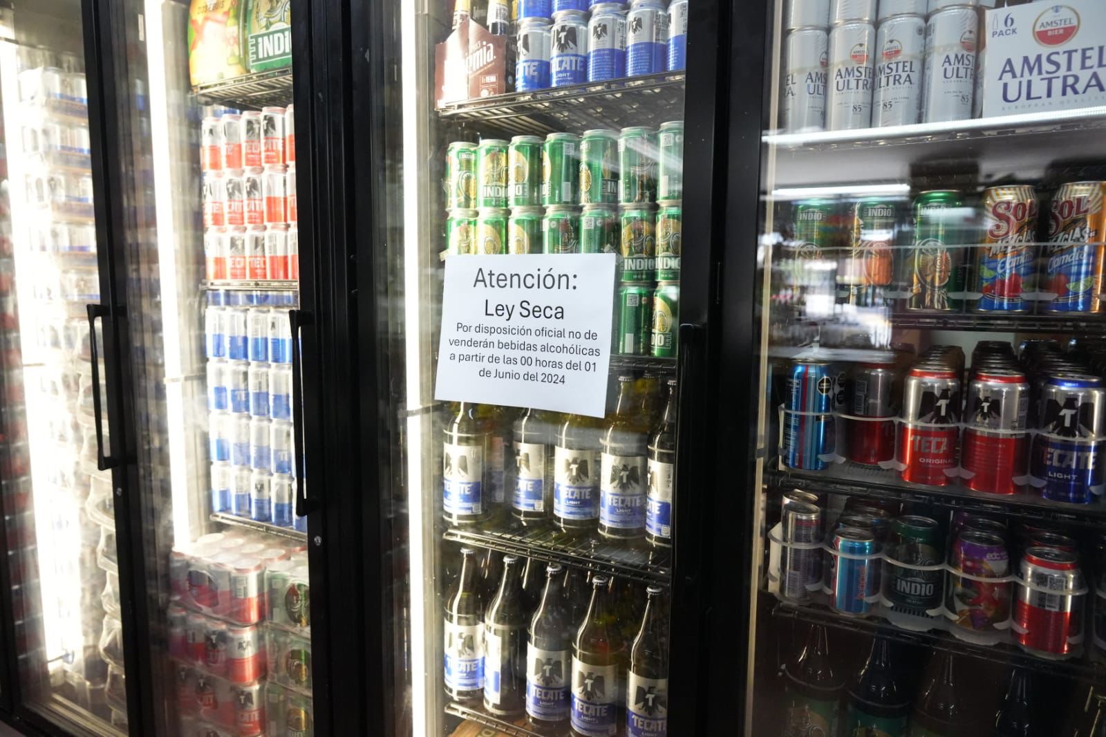Tumbará Ley Seca ventas en bares y restaurantes