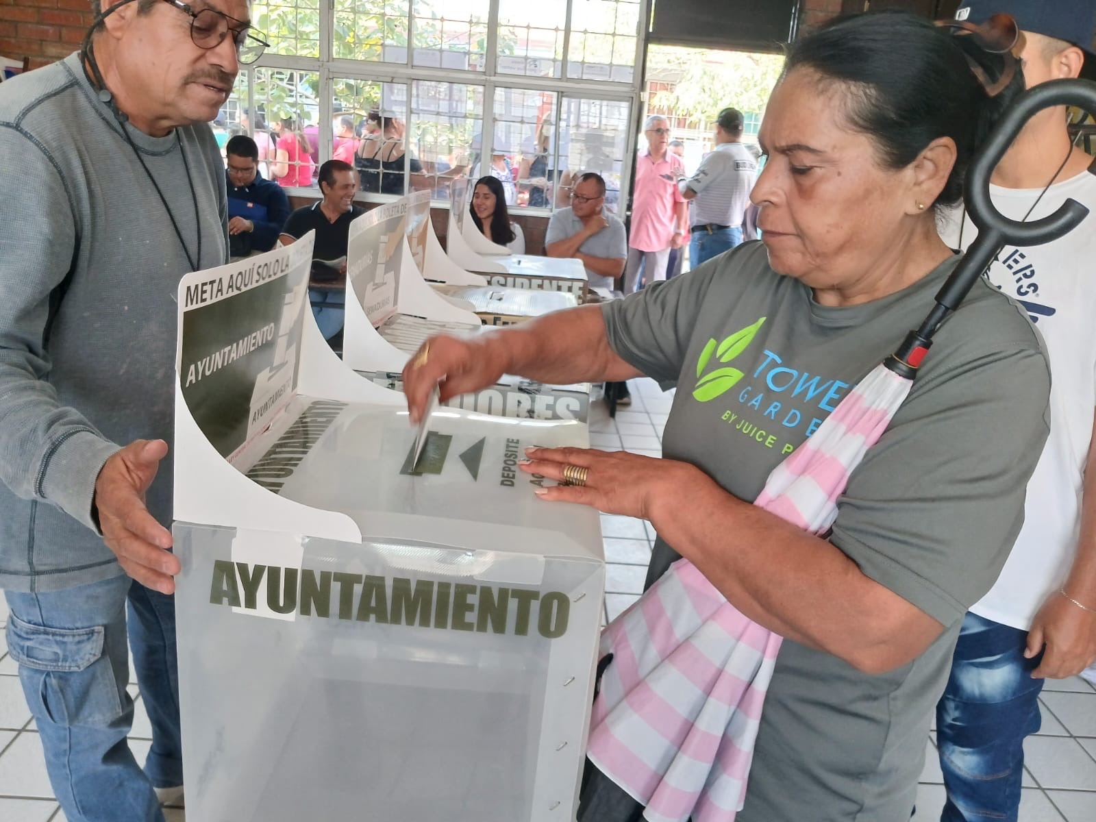 Saldo blanco por jornada electoral