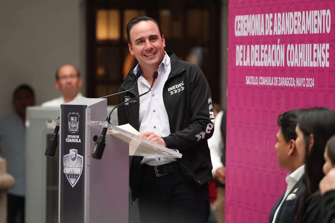 Desea gobernador éxito a deportistas coahuilenses en Paris