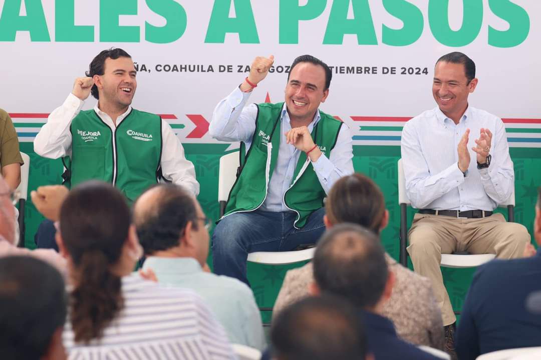 Arranca Manolo 200 obras sociales más en Coahuila