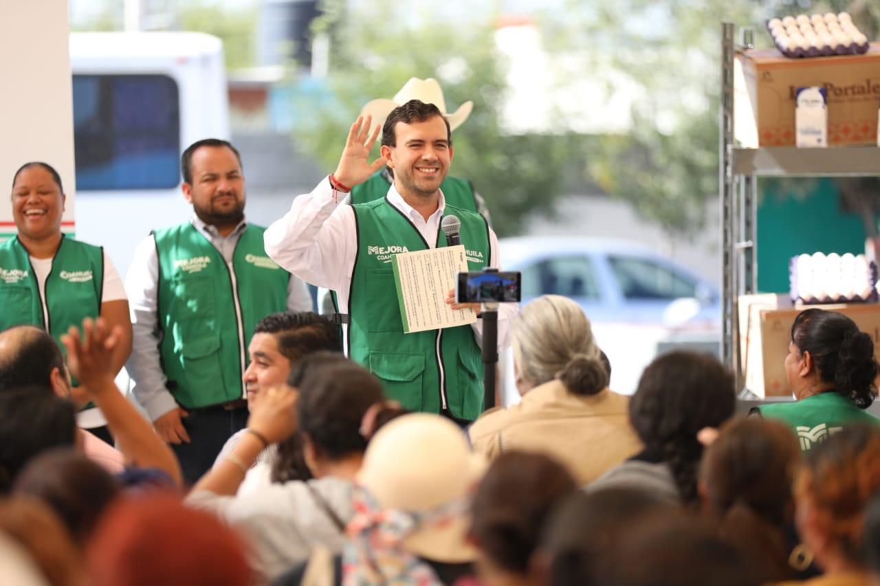 Llega a las familias de Ramos Arizpe el programa alimentario de “Huevo y Leche”