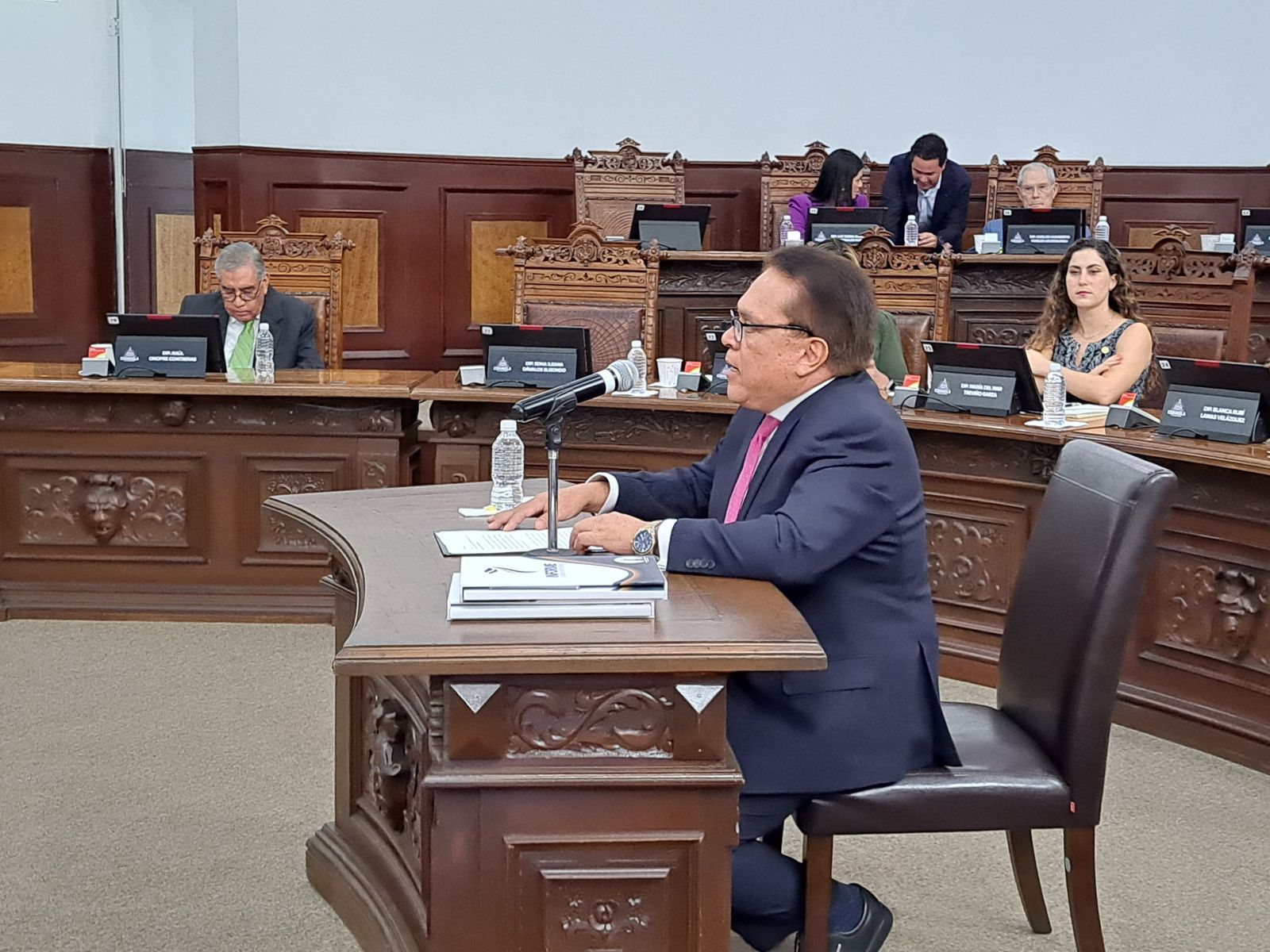 Presenta Fiscal General su séptimo informe ante el Congreso