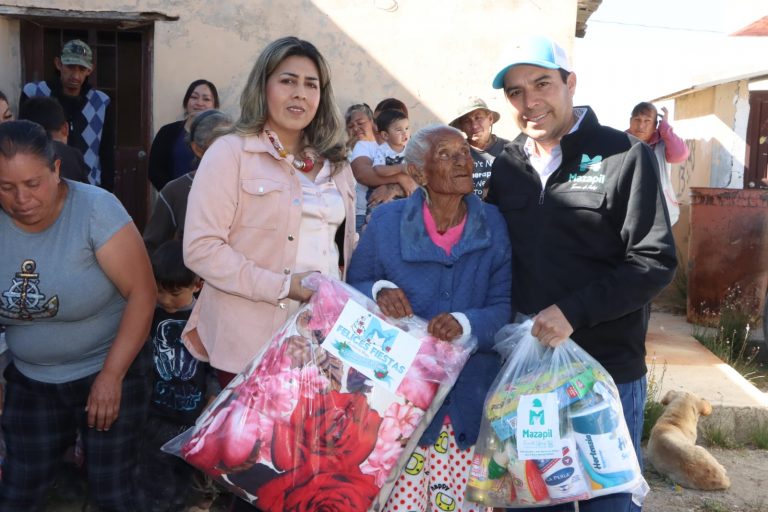 Benefician a habitantes con “Cobijando Mazapil”
