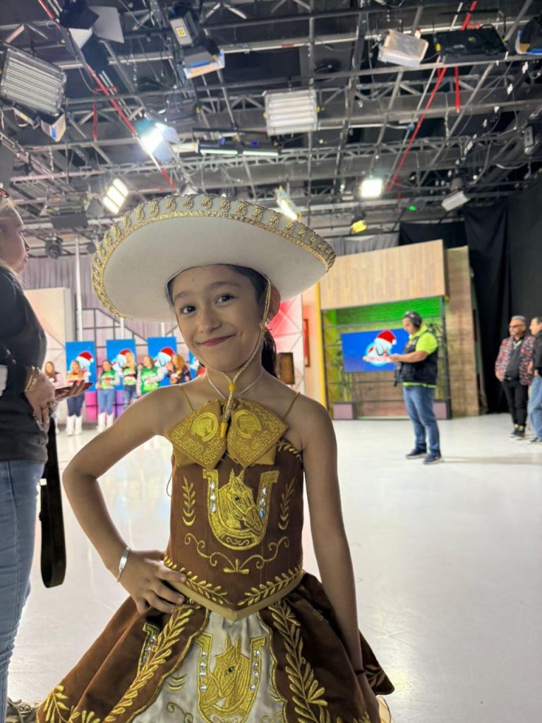 Sofía Jessed Treviño Ríos, pequeña promesa del canto