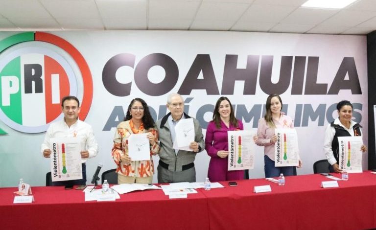 PRI y ONMPRI inician activismo contra violencia de género