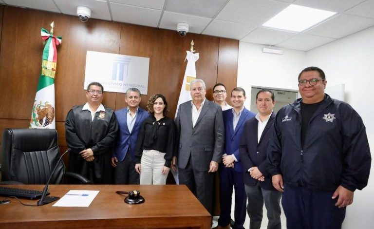 Inaugura Chema Fraustro Juzgados Cívicos Municipales