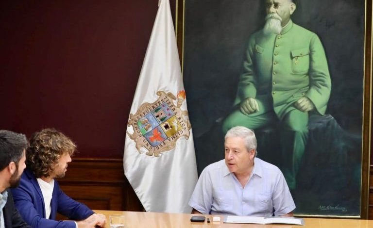 Se reúne Chema Fraustro con Agsal por trabajos en calle Gral. Cepeda