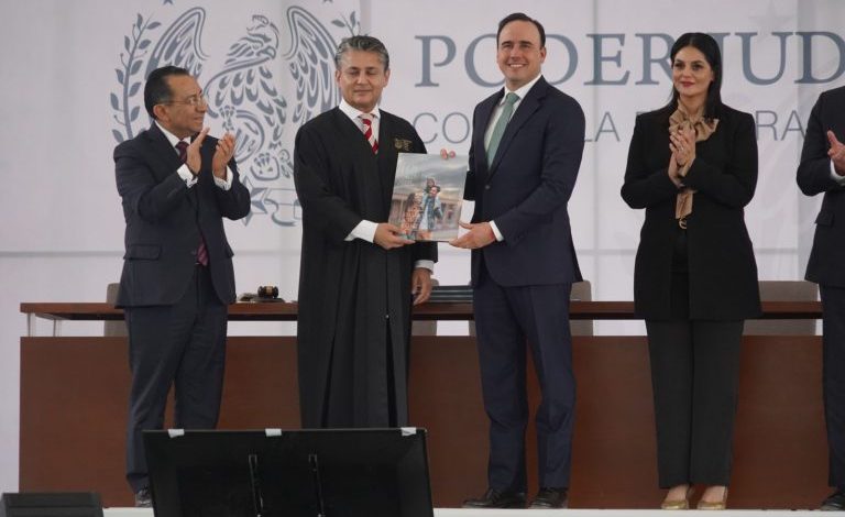 Modelo Coahuila, referente nacional; rinde Mery informe anual del Poder Judicial