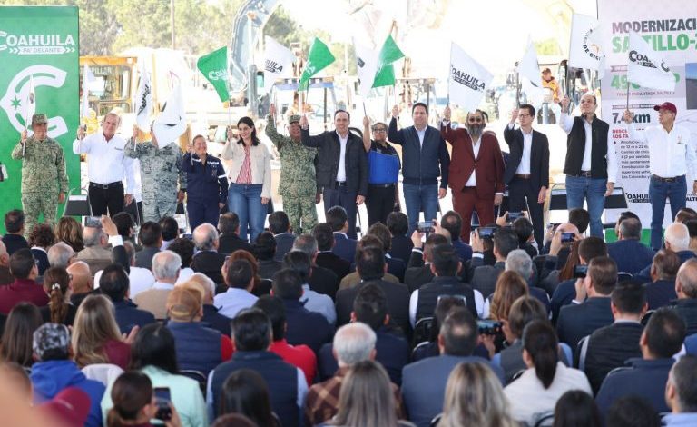 Inicia gran proyecto de ampliación de la carretera Saltillo-Derramadero