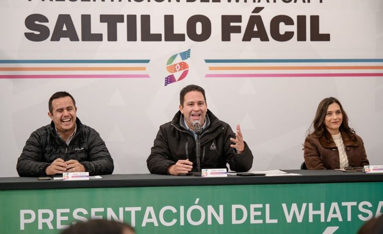 Presenta Javier Díaz chatbot “Saltillo Fácil”