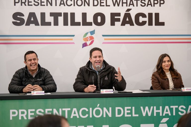 Presenta Javier Díaz chatbot “Saltillo Fácil”