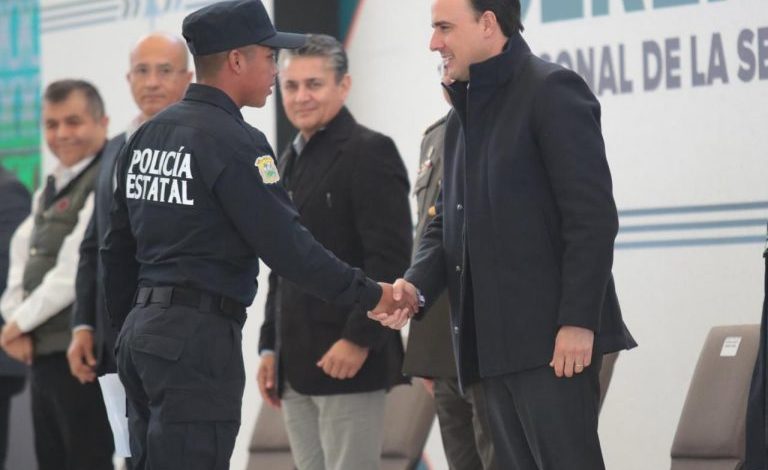 Cuenta Coahuila con 491 nuevos elementos de seguridad