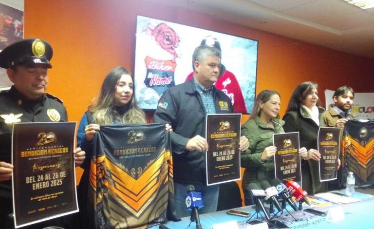 Esperan a más de 5 mil bikers en bendición de cascos