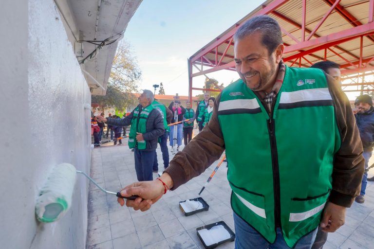 Arranca Ramos “Enchúlame la Escuela”; trabajará en 147 planteles