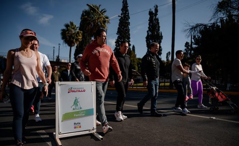 Dará Javier Díaz nueva fuerza a Ruta Recreativa “Por Amor a Saltillo”