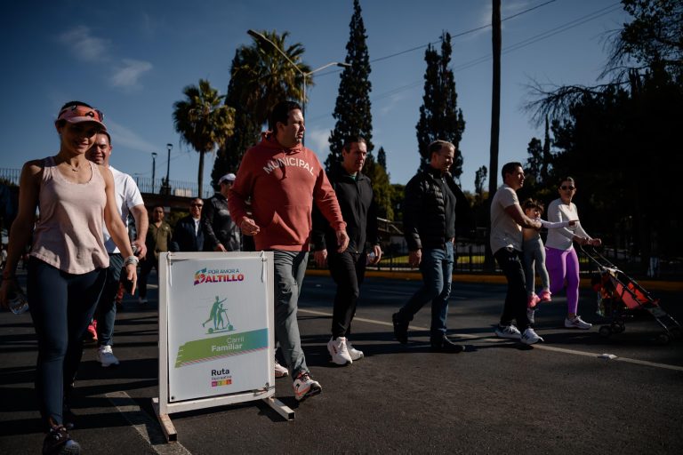 Dará Javier Díaz nueva fuerza a Ruta Recreativa “Por Amor a Saltillo”