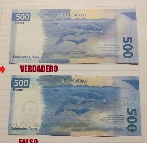 Alertan por billetes falsos en Parras
