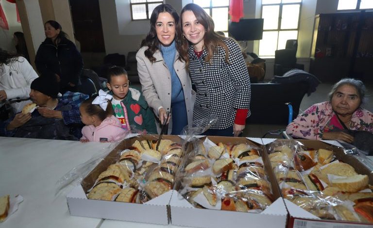 En equipo con sociedad civil, Paola y María Bárbara llevan alegría al asilo del Buen Samaritano